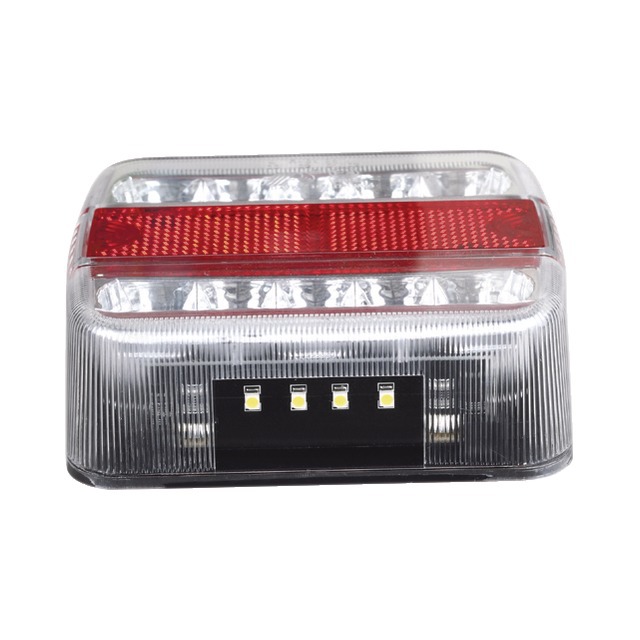 FEU Arriere Carre 4 Fonctions LED et 12V référence fournisseur 1216452B